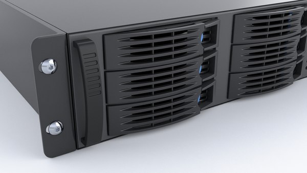 Server 2u 3D model - TurboSquid 1651861