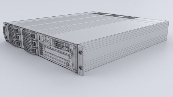 Server 2u 3D model - TurboSquid 1651861