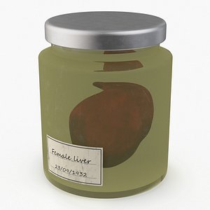 Human Liver Organ in a Jar