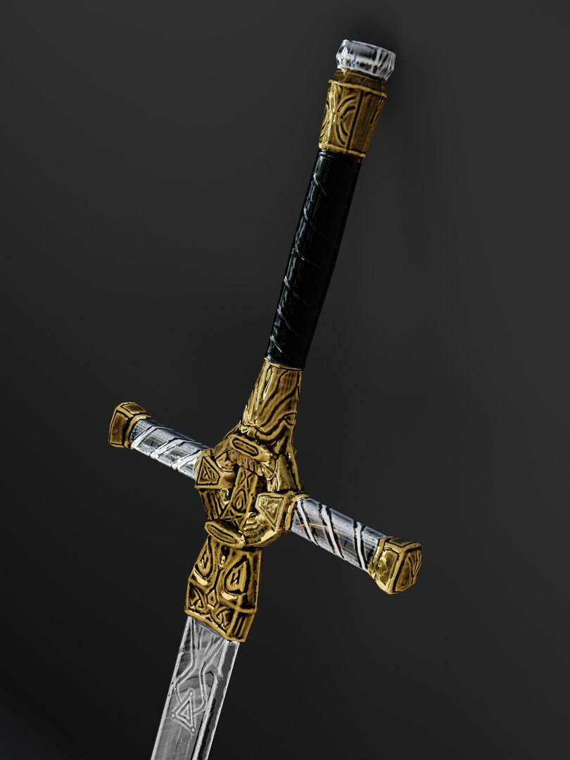 Sword rune 3D - TurboSquid 1687609