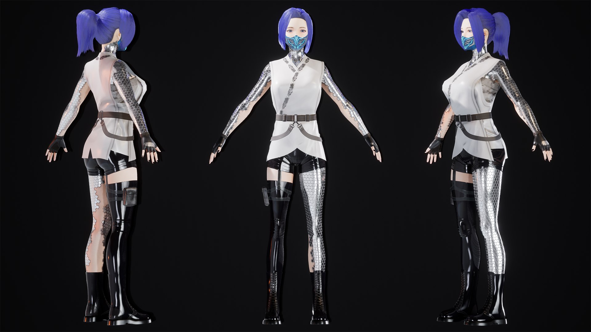 3D Syber Samurai Girl - Game Ready Character https://p.turbosquid.com/ts-thumb/KQ/8z5qjR/7u/ssefs/png/1719101789/1920x1080/fit_q87/315d45fc1a484652413184754629b84c933ad4c3/ssefs.jpg