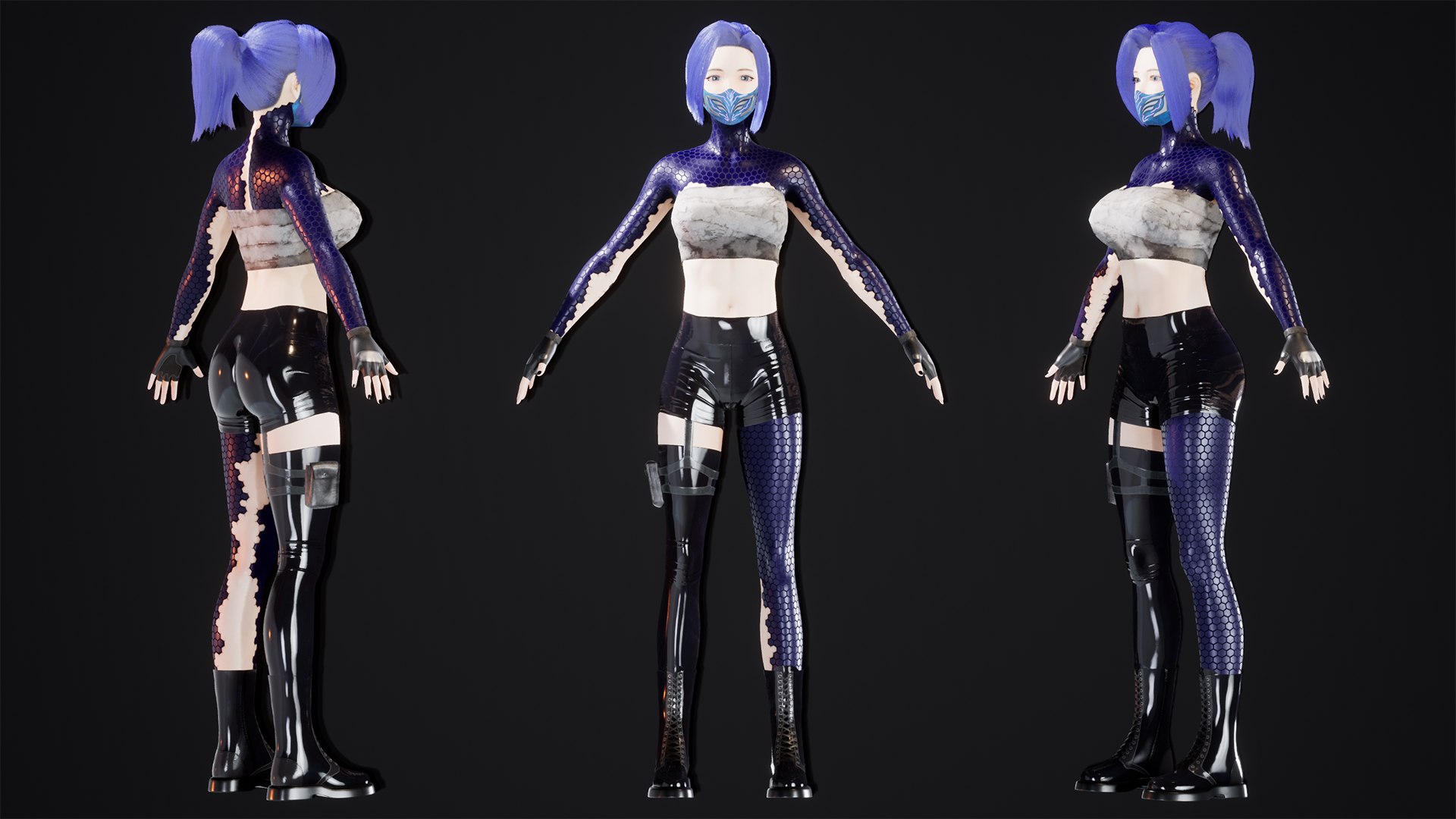 3D Syber Samurai Girl - Game Ready Character https://p.turbosquid.com/ts-thumb/KQ/8z5qjR/PX/gfjgyjkfy/png/1719101767/1920x1080/fit_q87/d4982e895f057666461b0d231a06adb3610ecfc8/gfjgyjkfy.jpg