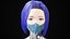 Syber Samurai Girl - personagem pronta para o jogo