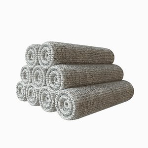 Luxary Towel  Sheet Roll stack - Hotel  Gym - 3D Assets 3D