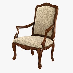 18th Century Louis XV Walnut Armchair
