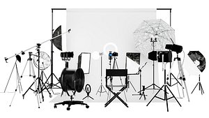 Professional Photography Studio Equipment Pack