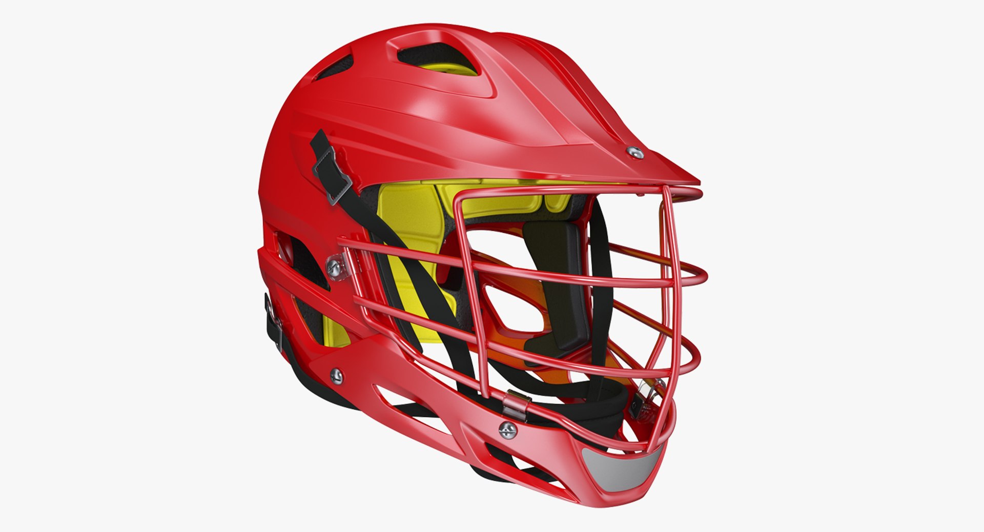 Red Lacrosse Helmet Generic 3D Model TurboSquid 1275399