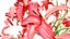 Modelli 3D di fiori a candelabro