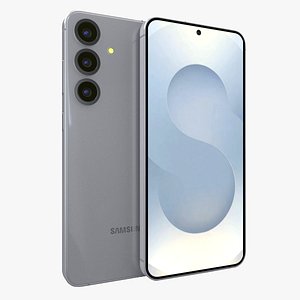 3D Samsung Galaxy S25 Plus Silver Shadow