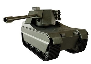 3D tank military
