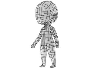 Chibi Base Mesh