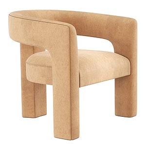 INES Chair Restoration Hardware RH 3D model