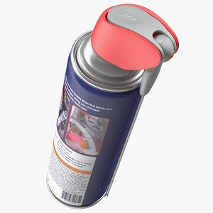 3D Penetrative Lubricant Spray with Flexible Straw