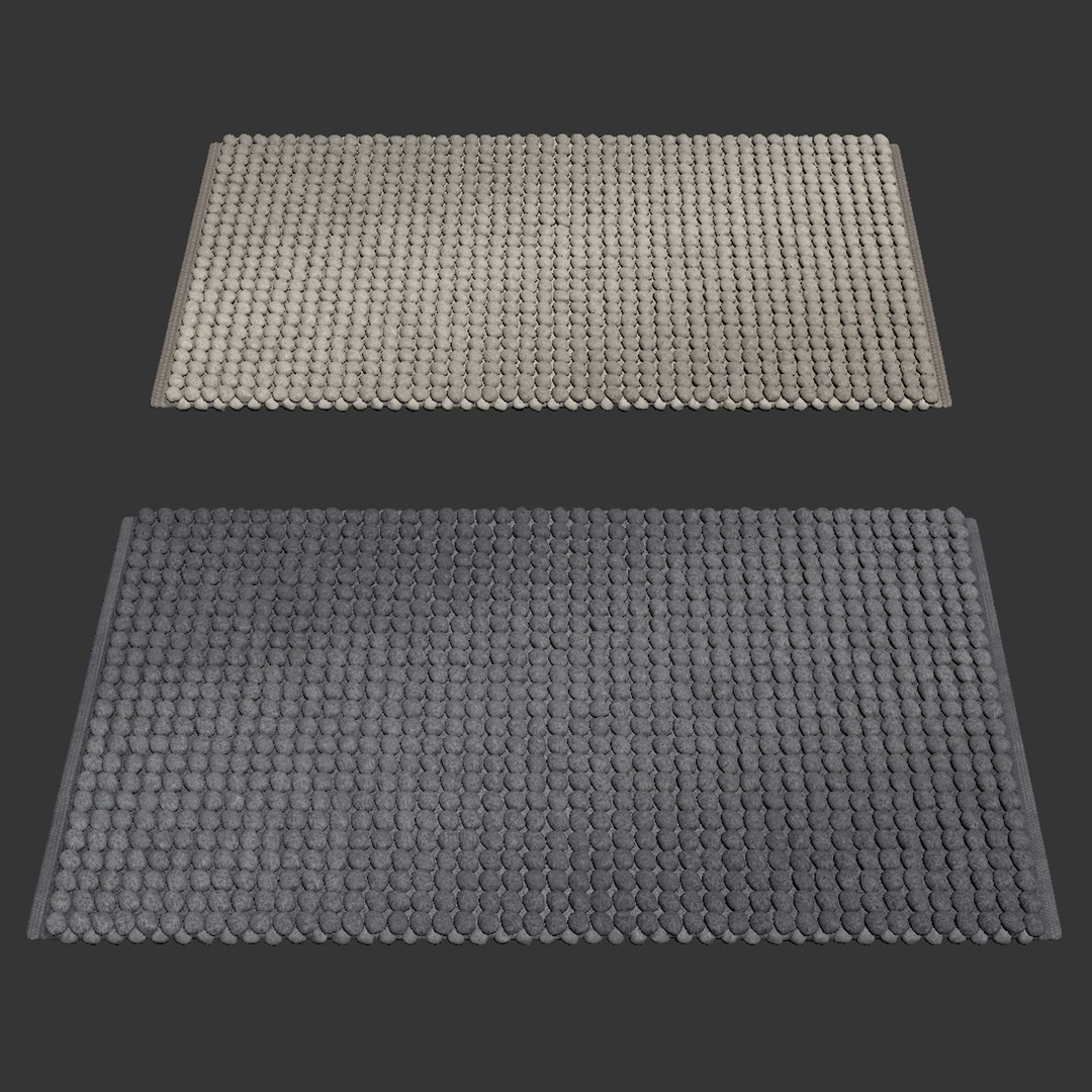 Bath Mat Aquanova Axel 3D Model - TurboSquid 2179854
