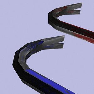 3d 3ds crowbar bar