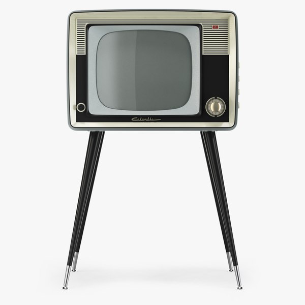 コロンビア ブラウン管テレビ レトロ 色めい