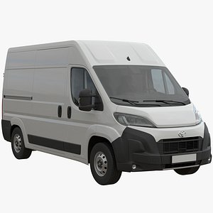 2024 Toyota Proace Max L2H2 Detailed interior 3D