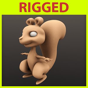 cartoon squirrel