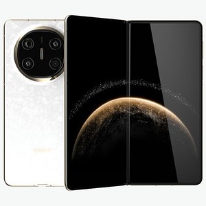 3D model Huawei Mate X6 Nebula White