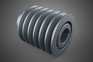 STANDARD 6 SIX SEXTUPLE GROOVE TRACK PULLEY SHEAVE WHEEL V BELT
