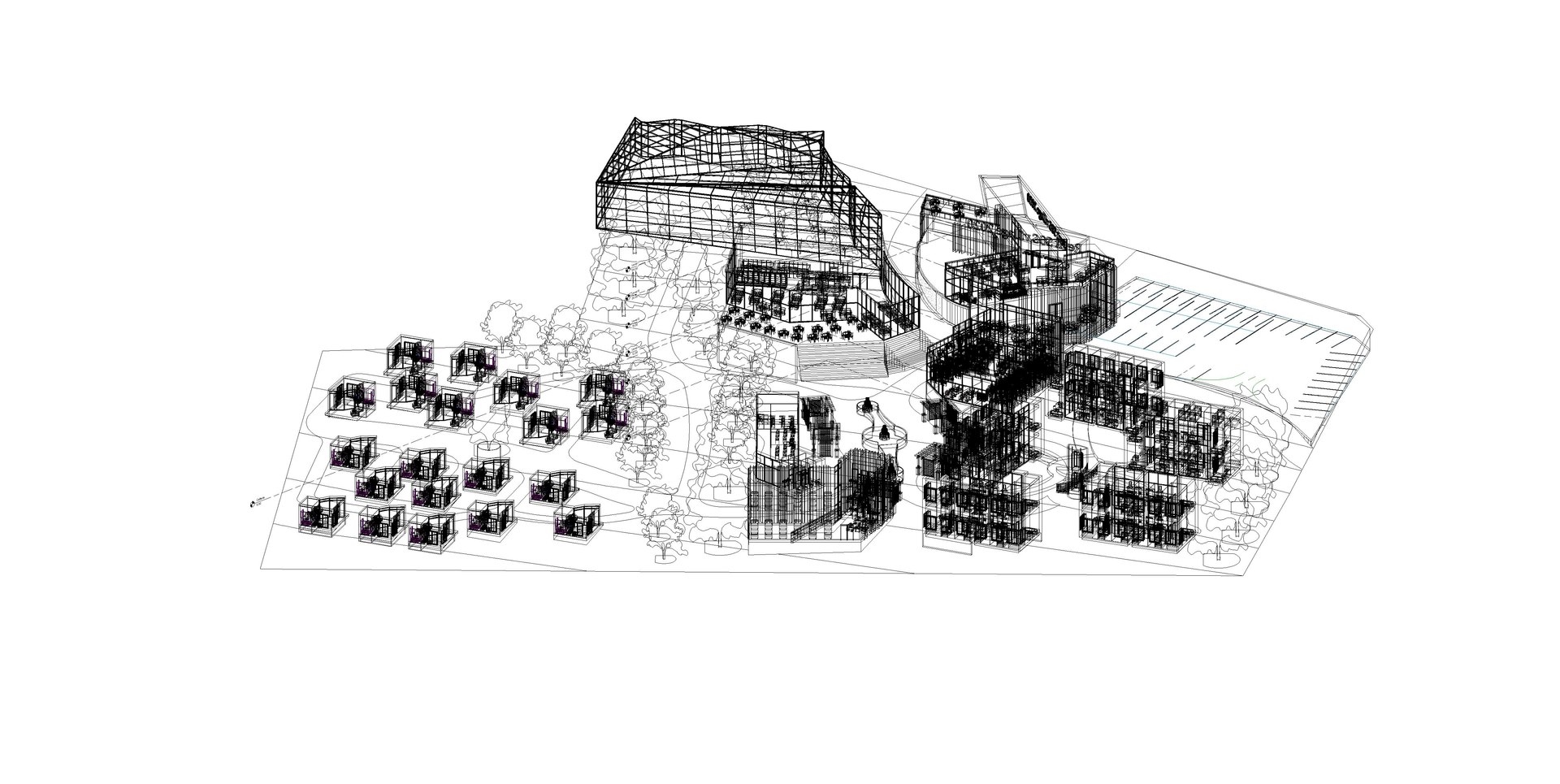 Senior Homes Care Center 3D Model TurboSquid 1630054