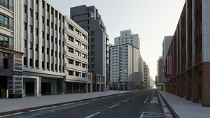 Taiwan Street Taiwan City Block 3D model