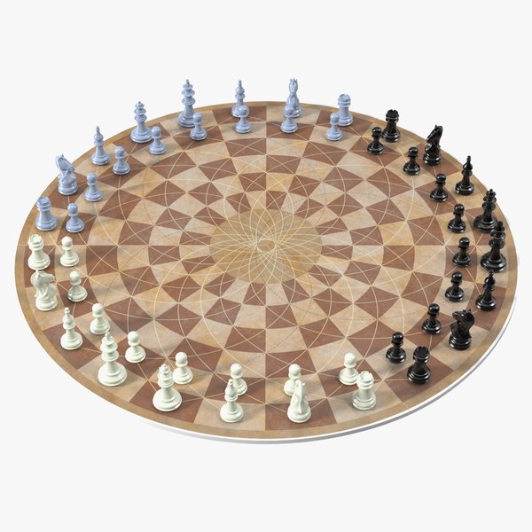 3 Player Circular Chess 