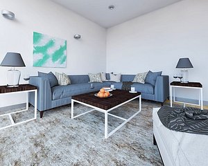 revit family sofa 3D