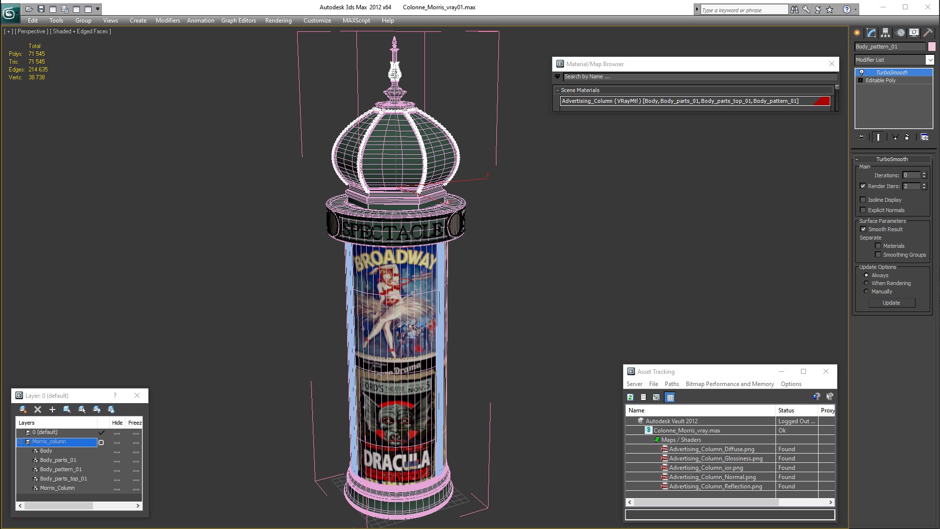 3D morris column model https://p.turbosquid.com/ts-thumb/KR/213vcK/SigLsCdh/morriscolumnvray3dmodel016/jpg/1573168597/1920x1080/fit_q87/2a0ba7668f86f2e0b6828118023fb9f7697dc9df/morriscolumnvray3dmodel016.jpg