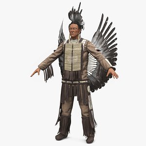 American Indian A-Pose