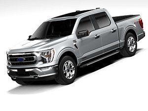 3D Ford F-150 XLT 2021