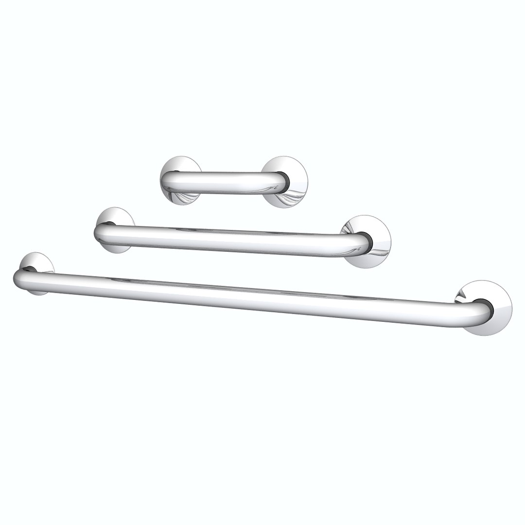 3d bath handle model