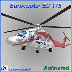 eurocopter helicopter ec-175 3d model