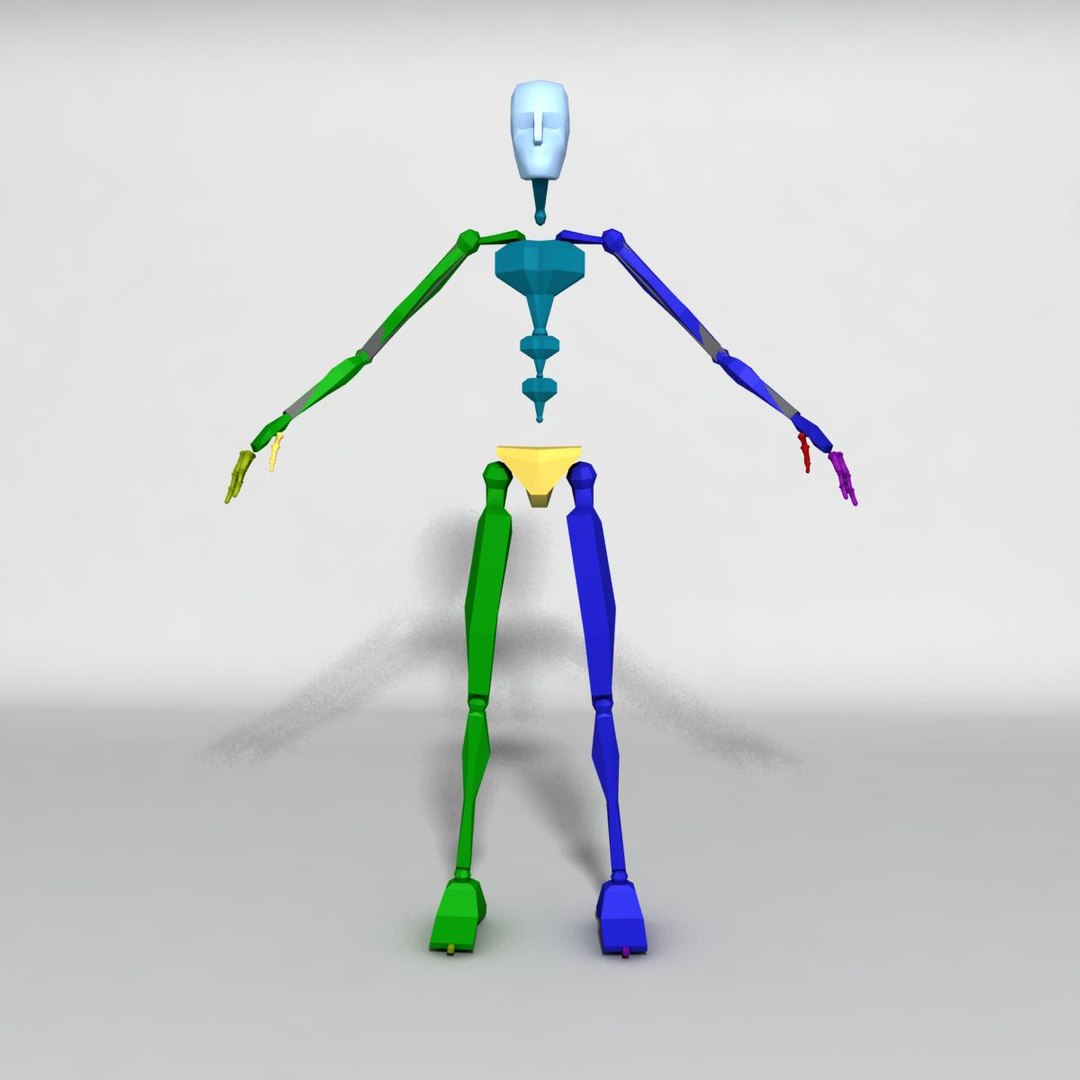 3D Stylized Basic Rigging - TurboSquid 1636792