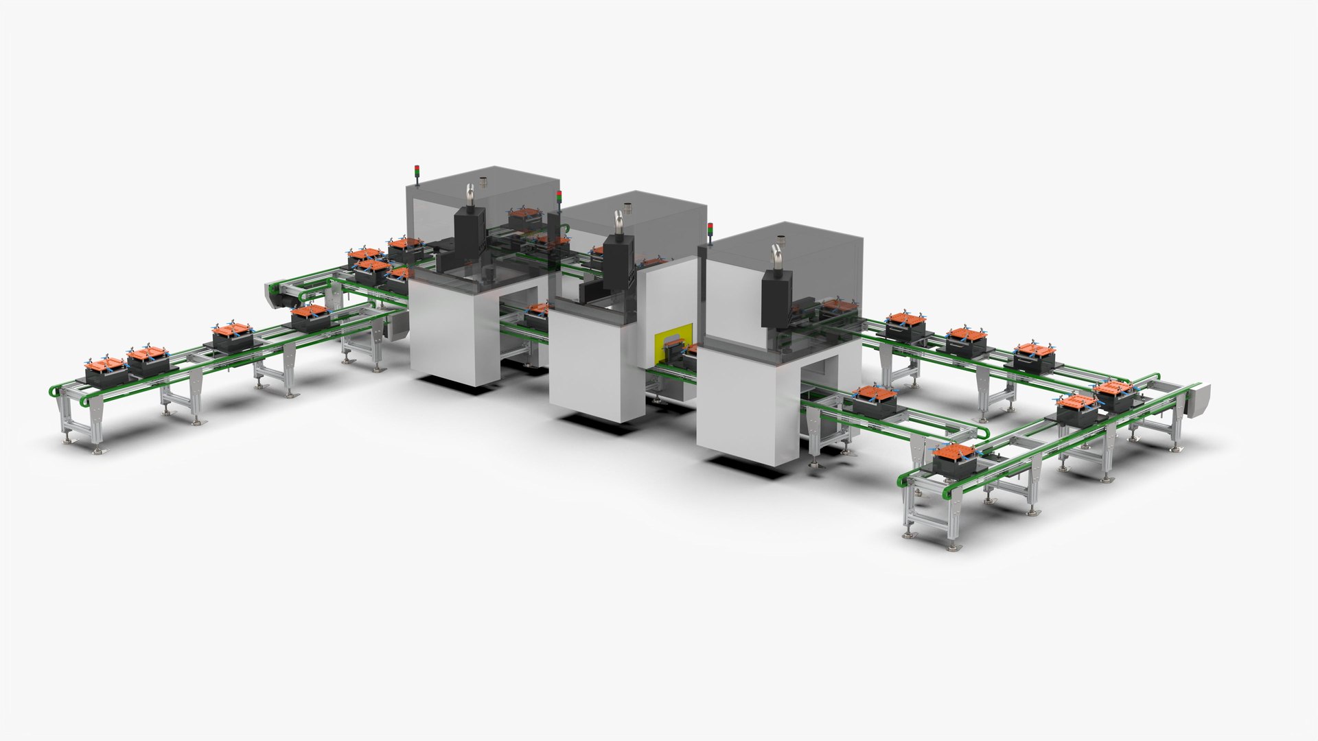 3D Square Shell Manual Welding And Visual Inspection Line - TurboSquid ...