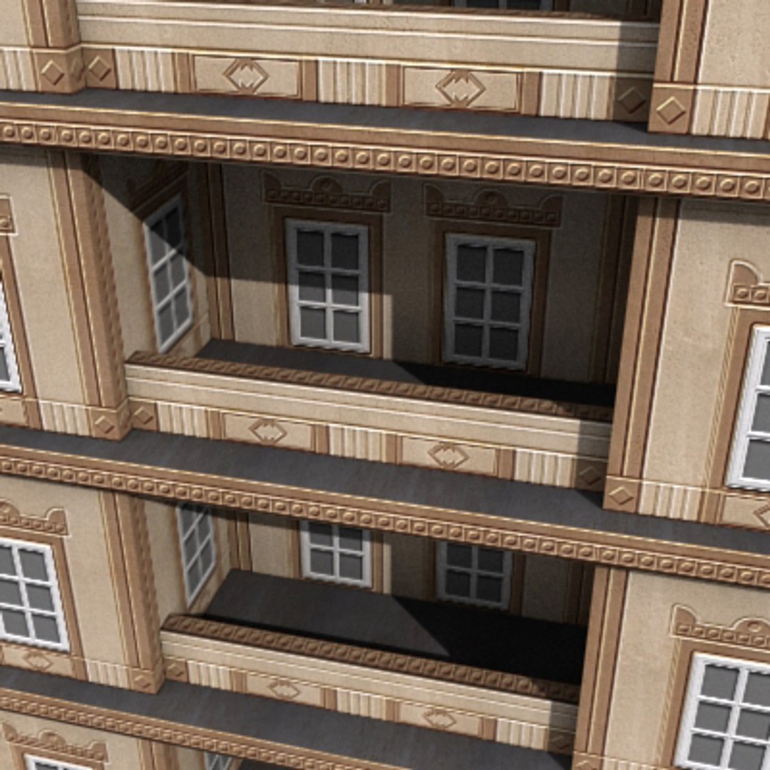 3ds max building