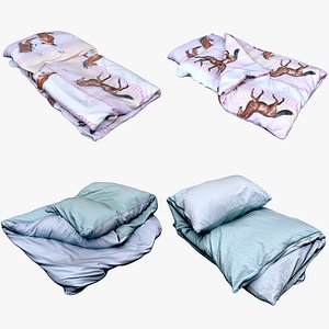 bedclothes bedding 3D