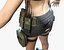 3D model army girl