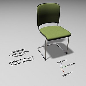 3d cantilever chair model