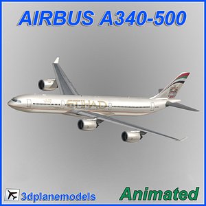 Airbus A340-500 Etihad Airways