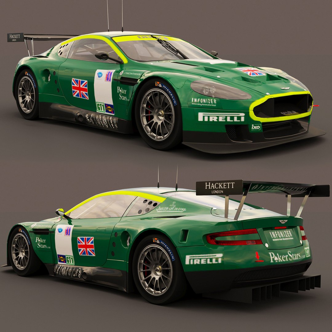 3D Aston Masrtin Dbr9 Model - TurboSquid 1911260