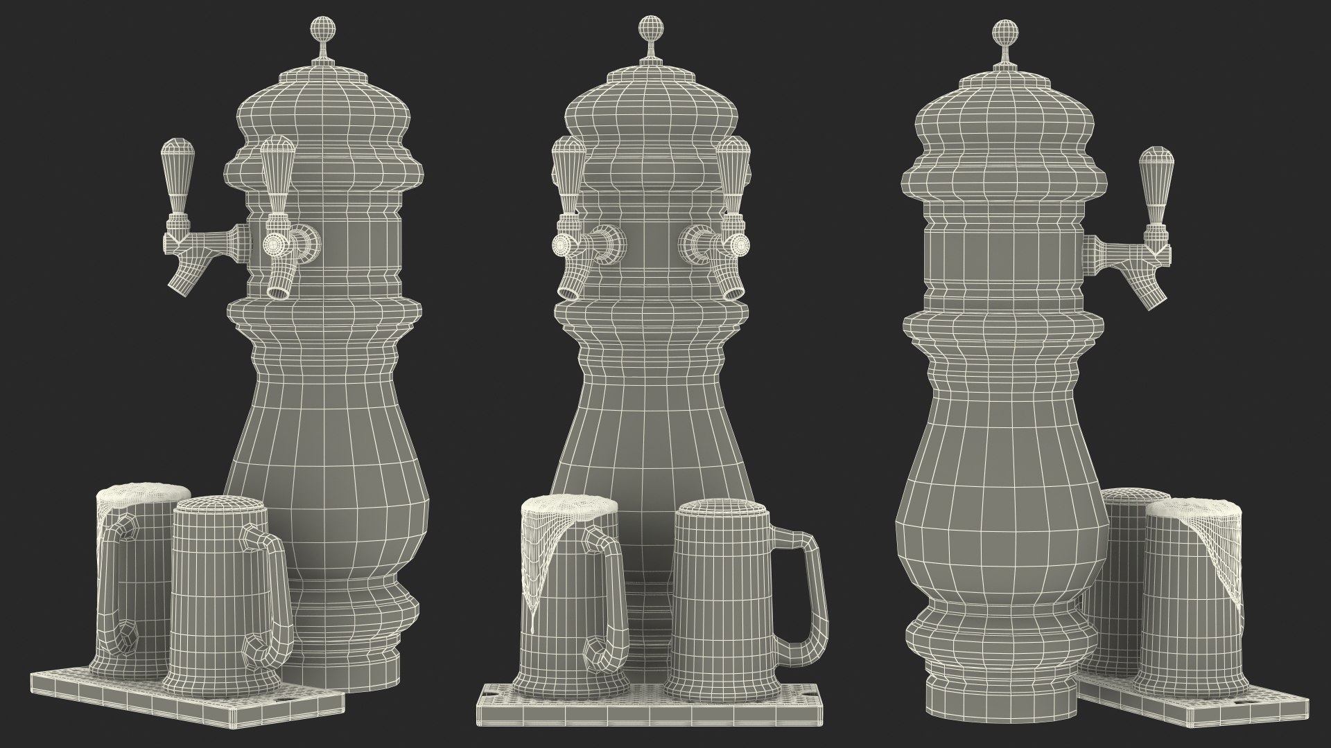 3D Ceramic Double Faucet Draft Beer Tower with Beer Mugs https://p.turbosquid.com/ts-thumb/KR/o5i6V2/jv/ceramicdoublefaucetdraftbeertowerwithbeermugs3dmodel023/jpg/1629057678/1920x1080/fit_q87/7bd378b40e7f85c4520a3e5f7c3d90ac294e7ff7/ceramicdoublefaucetdraftbeertowerwithbeermugs3dmodel023.jpg