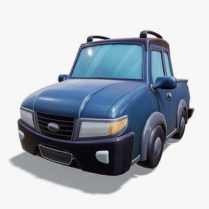 3D Stylized Pickup Rigged