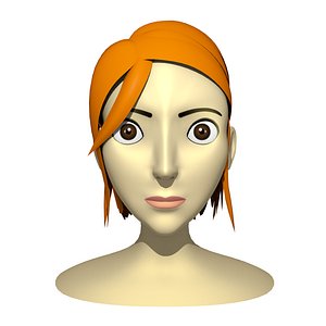 Woman Head Cartoon