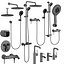 Grohe zestaw 1 | Esencja | Euforia | z regulowaną konewką