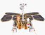 Zhurong Mars rover Tianwen 3D model