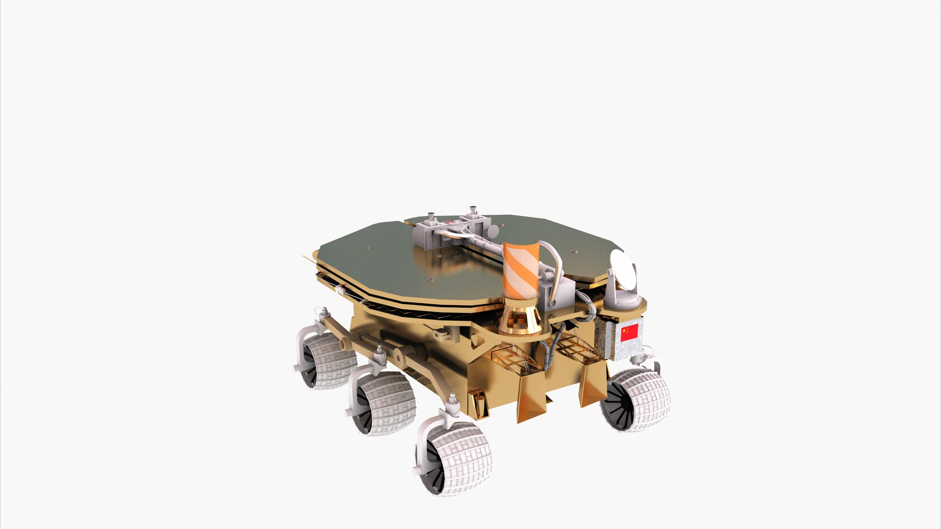 Zhurong Mars Rover Tianwen 3D Model - TurboSquid 1752619