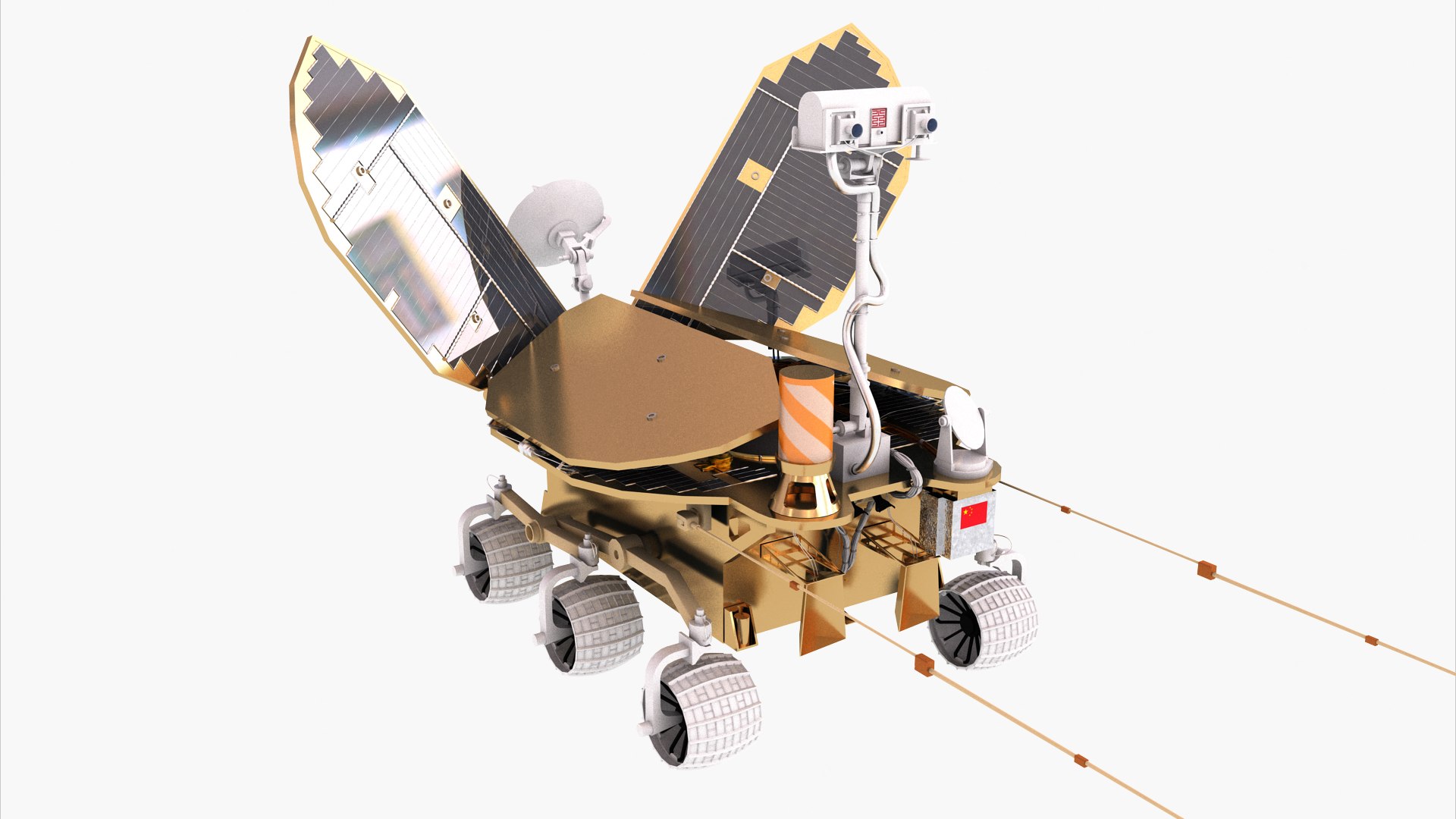 Zhurong Mars Rover Tianwen 3D Model - TurboSquid 1752619