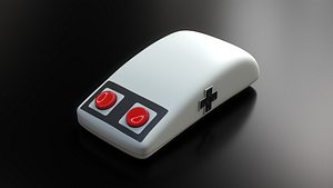 Retro Mouse 3D model