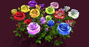 flower 3D model